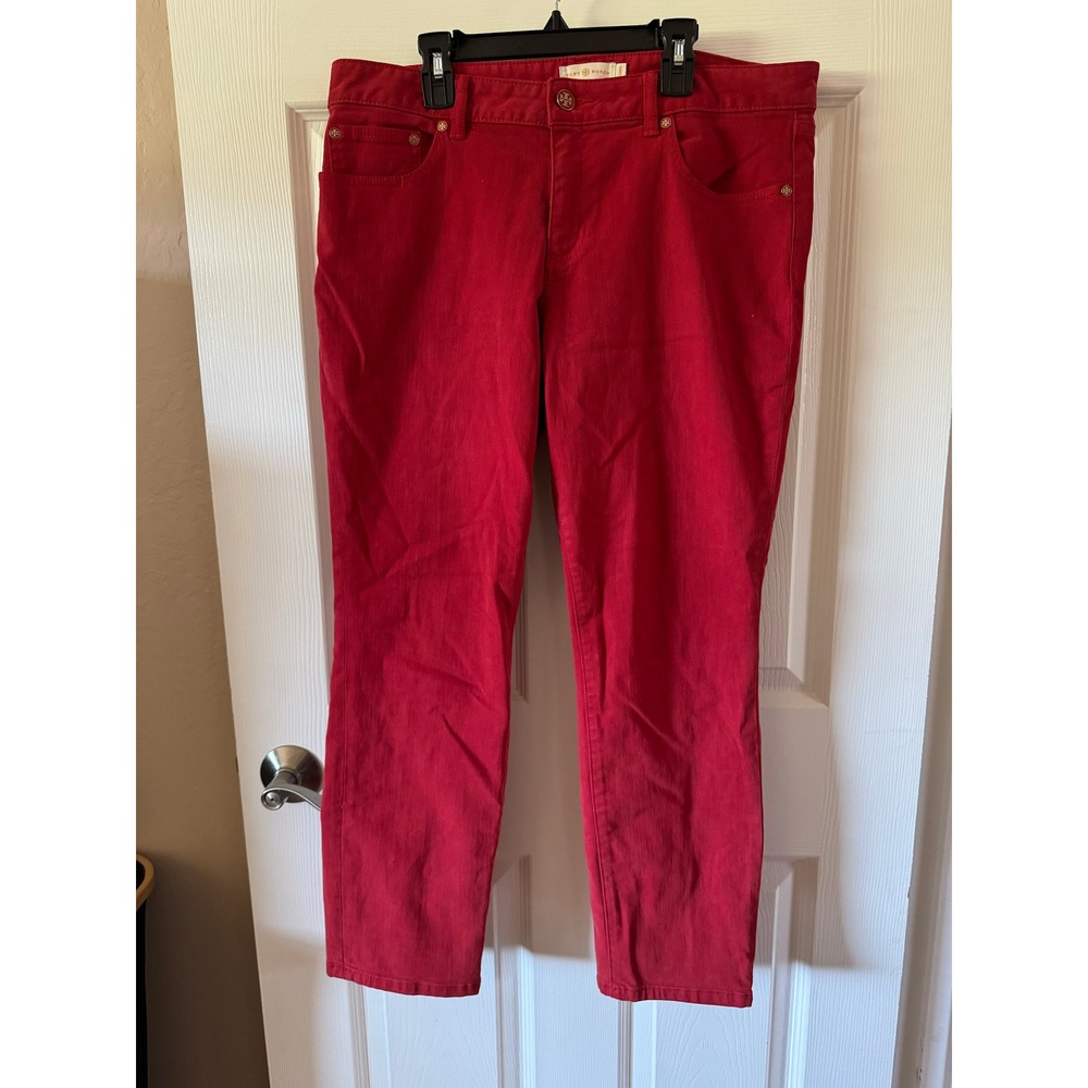 Tory Burch Cropped Skinny Jeans Size 32